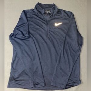 Nike Pacer Men's 1/2-Zip DRI-FIT BV4755 Running Top Blue Size Mens XL